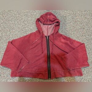 Urban Outfitters Oversized Cropped Hoodie Upcycled Design